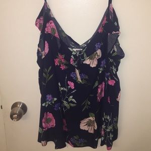 Old Navy floral tank top